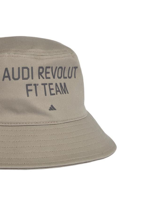 Adidas AUDI FORMULA ONE TEAM ELEVATED BUCKET HAT - Image 4